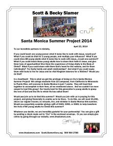 Slamer Summer 2014 Ask