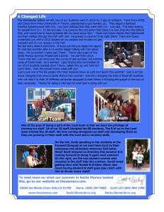 Slamer Prayer Letter Summer 2014 page 2