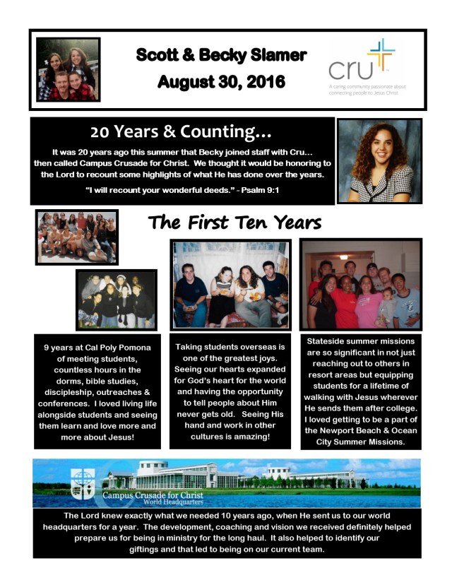 Prayer Letter - August 2016 20th (JPEG)